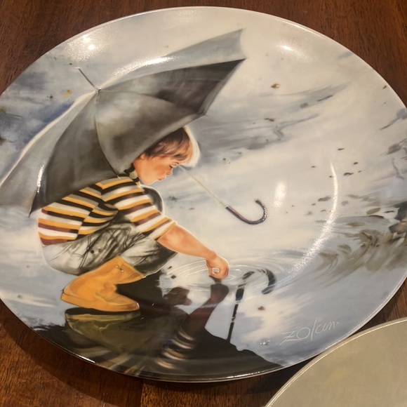 Viletta Vintage three plates - Picture 2 of 7